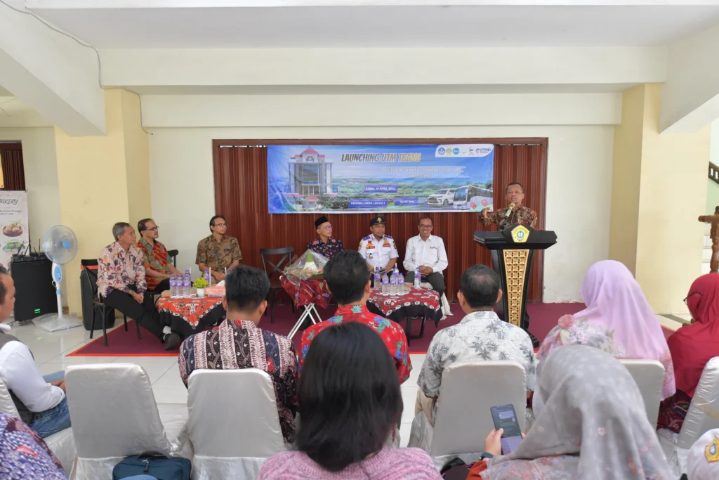 UTM Resmi Luncurkan UTM Trans, Perkuat Layanan Mobilitas Civitas Akademika