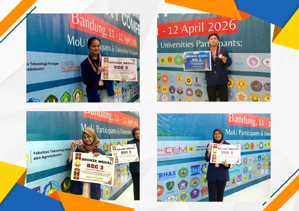 Mahasiswa FP UTM Raih Prestasi Nasional di BEC 3 dan NCC 3 Bandung