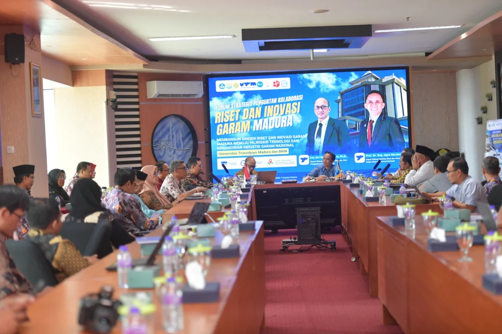 UTM dan BRIN Perkuat Sinergi Riset Garam Madura untuk Dorong Hilirisasi Teknologi dan Kemandirian Industri Nasional