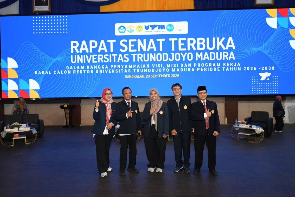 Lima Bakal Calon Rektor UTM Paparkan Visi, Misi, dan Program Kerja Periode 2026–2030