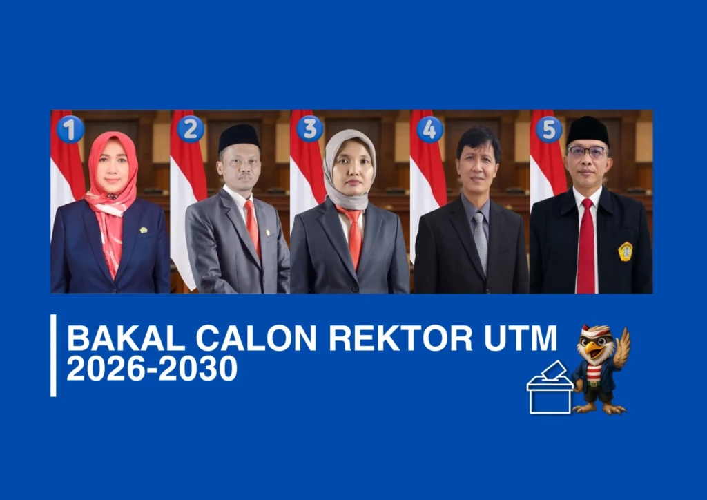 Senat UTM Tetapkan Lima Bakal Calon Rektor Periode 2026–2030